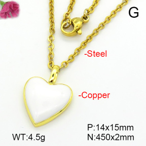 Fashion Copper Necklace  F7N300391vail-L024