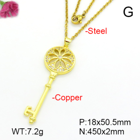 Fashion Copper Necklace  F7N401610baka-L024
