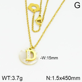 Stainless Steel Necklace  2N4000550ablb-434