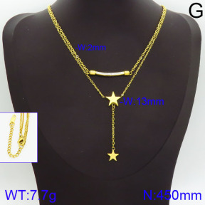 Stainless Steel Necklace  2N4000551bvpl-434