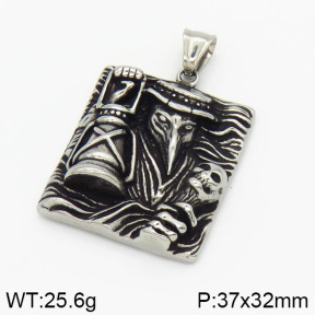 Stainless Steel Pendant  2P2000534vbnb-686