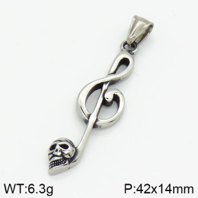 Stainless Steel Pendant  2P2000542vbnb-686