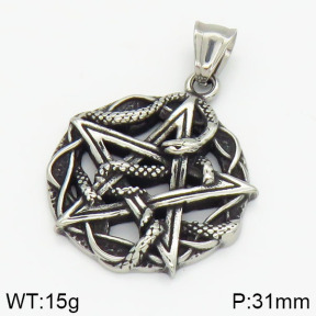 Stainless Steel Pendant  2P2000570vbnb-686