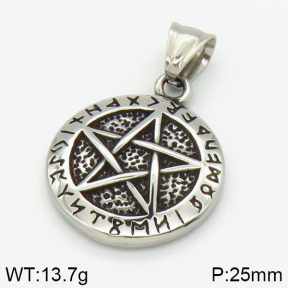 Stainless Steel Pendant  2P2000575vbnb-686