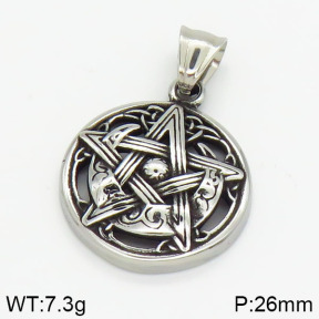 Stainless Steel Pendant  2P2000578vbnb-686