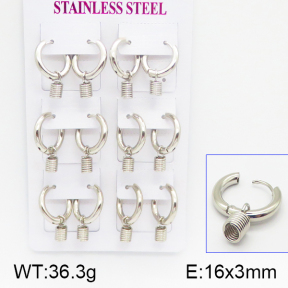 Stainless Steel Earrings  5E2001148bhji-446