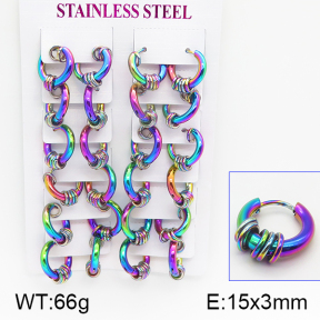 Stainless Steel Earrings  5E2001153ajvb-446