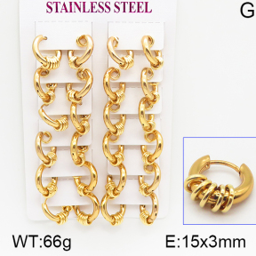 Stainless Steel Earrings  5E2001154ajvb-446