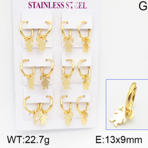 Stainless Steel Earrings  5E2001158ahlv-446