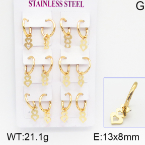 Stainless Steel Earrings  5E2001164ahlv-446