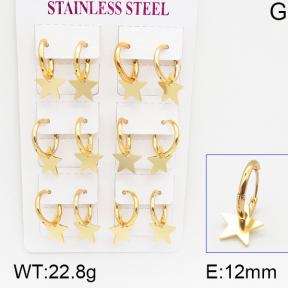 Stainless Steel Earrings  5E2001165ahlv-446