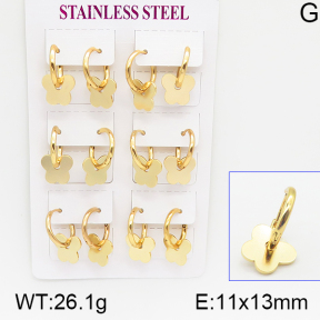 Stainless Steel Earrings  5E2001166ahlv-446
