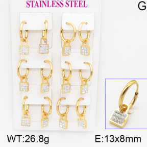 Stainless Steel Earrings  5E4000923vhpo-446