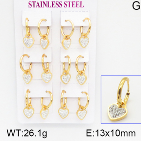 Stainless Steel Earrings  5E4000926vhpo-446