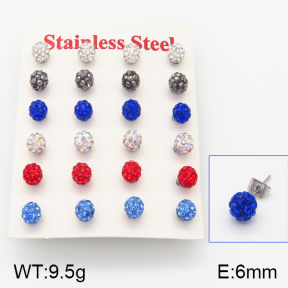 Stainless Steel Earrings  5E4000949vhov-656