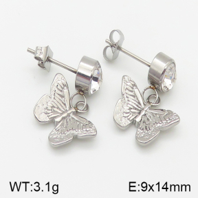 Stainless Steel Earrings  5E4000955bhva-259