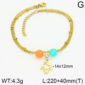 Stainless Steel Anklets  2A9000502bbml-350