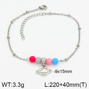Stainless Steel Anklets  2A9000505ablb-350