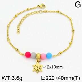Stainless Steel Anklets  2A9000507vbmb-350
