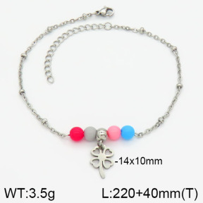 Stainless Steel Anklets  2A9000508ablb-350
