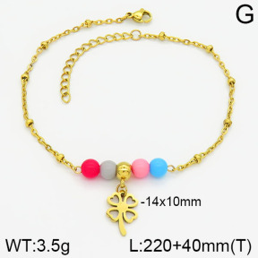 Stainless Steel Anklets  2A9000509vbmb-350