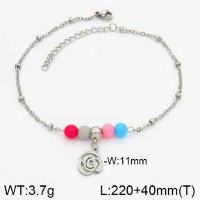Stainless Steel Anklets  2A9000510ablb-350