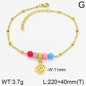 Stainless Steel Anklets  2A9000511vbmb-350