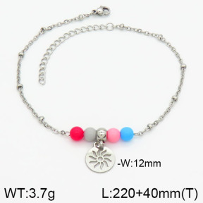 Stainless Steel Anklets  2A9000512ablb-350
