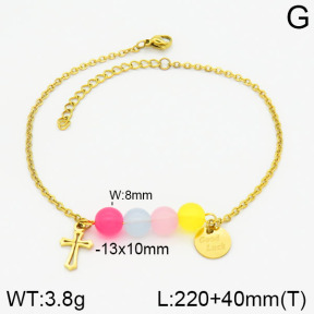 Stainless Steel Anklets  2A9000518vbmb-350
