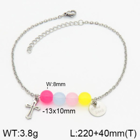 Stainless Steel Anklets  2A9000519ablb-350