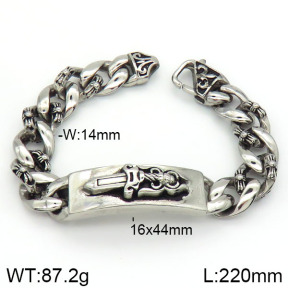 Stainless Steel Bracelet  2B2000681bkab-397