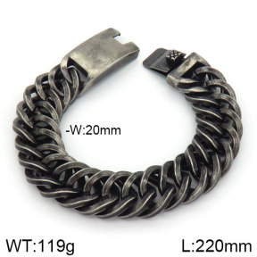 Stainless Steel Bracelet  2B2000688bkab-397
