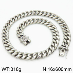 Stainless Steel Necklace  2N4000556amla-397