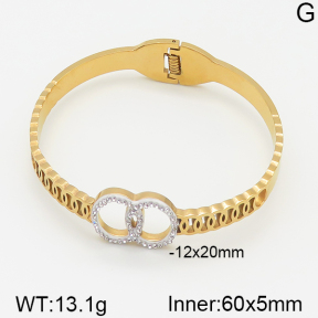 Stainless Steel Bangle  5BA400569vbnb-689