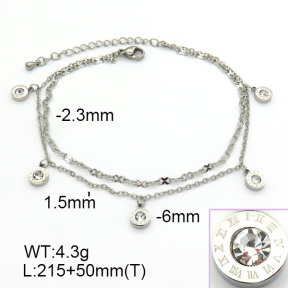 Stainless Steel Anklets  7A9000277bvpl-669