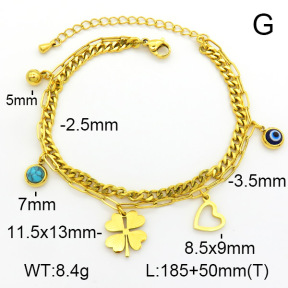 Stainless Steel Bracelet  7B3000203bhva-669