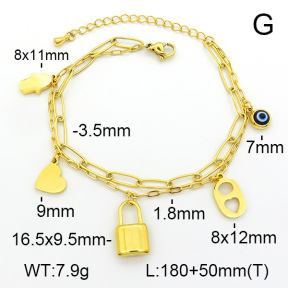 Stainless Steel Bracelet  7B3000205bhva-669