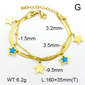 Stainless Steel Bracelet  7B4000399vhha-669