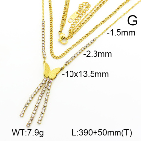 Stainless Steel Necklace  7N4000470vhha-669