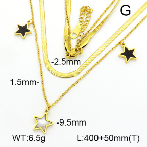 Stainless Steel Necklace  7N4000471vhha-669