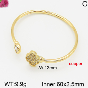 Fashion Copper Bangle  F5BA40355bhva-J22