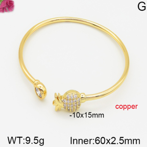 Fashion Copper Bangle  F5BA40393bhva-J22