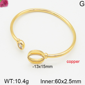 Fashion Copper Bangle  F5BA40395bhva-J22