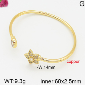 Fashion Copper Bangle  F5BA40404bhva-J22