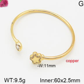 Fashion Copper Bangle  F5BA40417bhva-J22