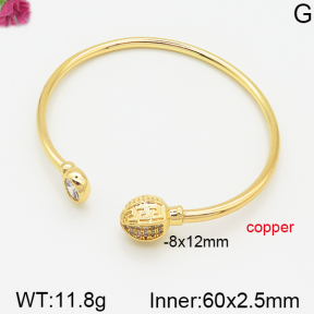 Fashion Copper Bangle  F5BA40423bhva-J22