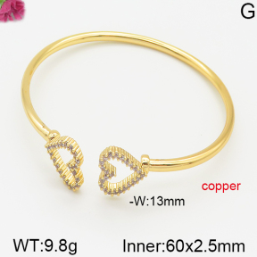 Fashion Copper Bangle  F5BA40428bhva-J22