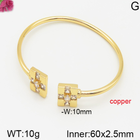 Fashion Copper Bangle  F5BA40432bhva-J22