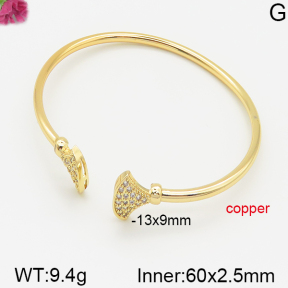 Fashion Copper Bangle  F5BA40434bhva-J22