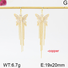 Fashion Copper Earrings  F5E400476aima-J92